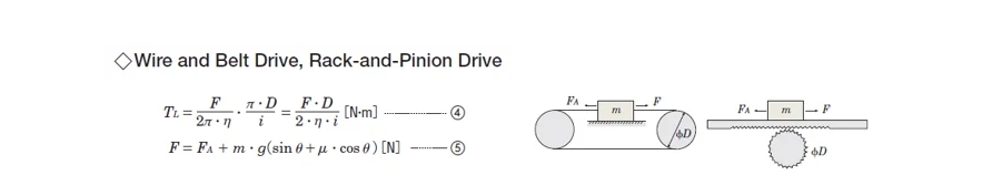 conveyor belt torque calculations