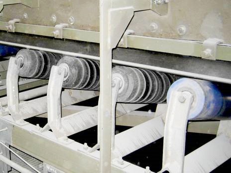 Impact Rollers Within the Conveyor System