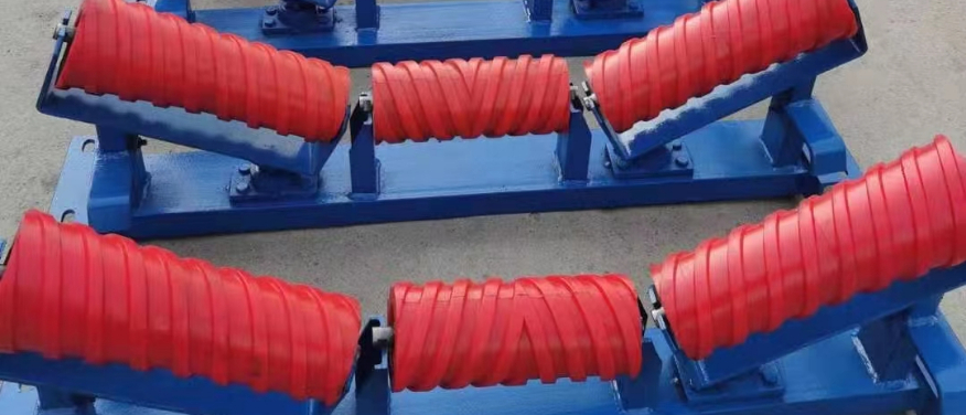 Innovative Material Sorting with a Skewed Roller Conveyor
