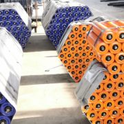 steel pipe garland roller