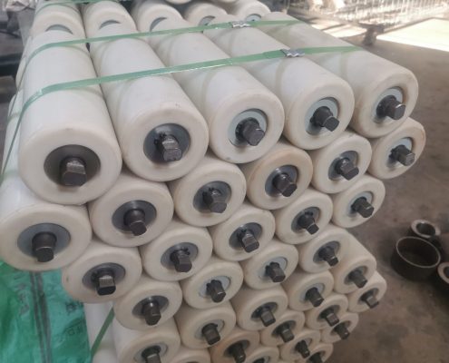 High quality dustproof waterproof carrier plastic nylon conveyor rollers