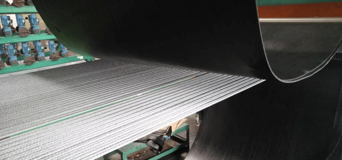 steel cord rubber conveyor belt