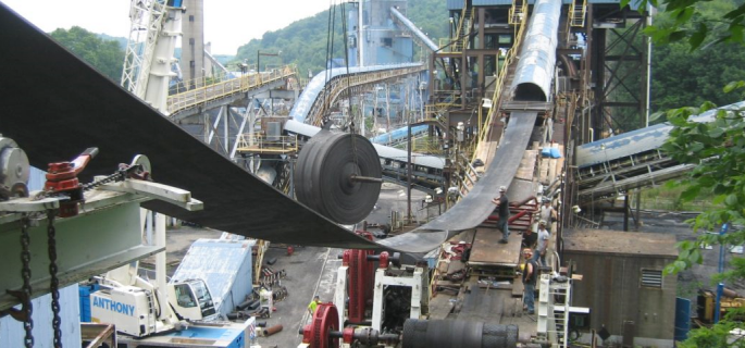 Maintenance Rock Conveyor Belt