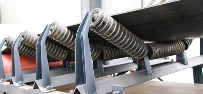 Maintenance of Impact Idlers Are Used in A Belt Conveyor