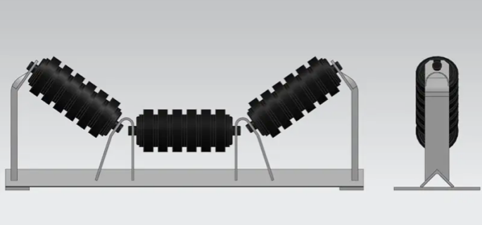Three-Roll Garland Impact Rollers