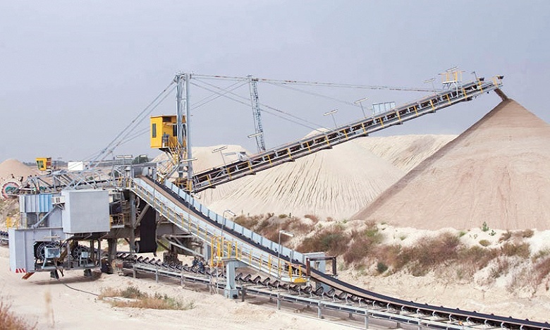 Material of Morocco Phosphorus Conveyor Belt