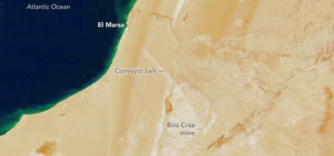 The Grand Scale of the Morocco Phosphorus Conveyor B